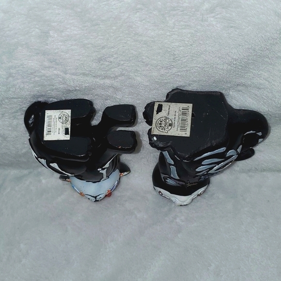 Day of the Dead Sugar Sugar Skull Cat Figurines Pair of Two - Picture 6 of 8